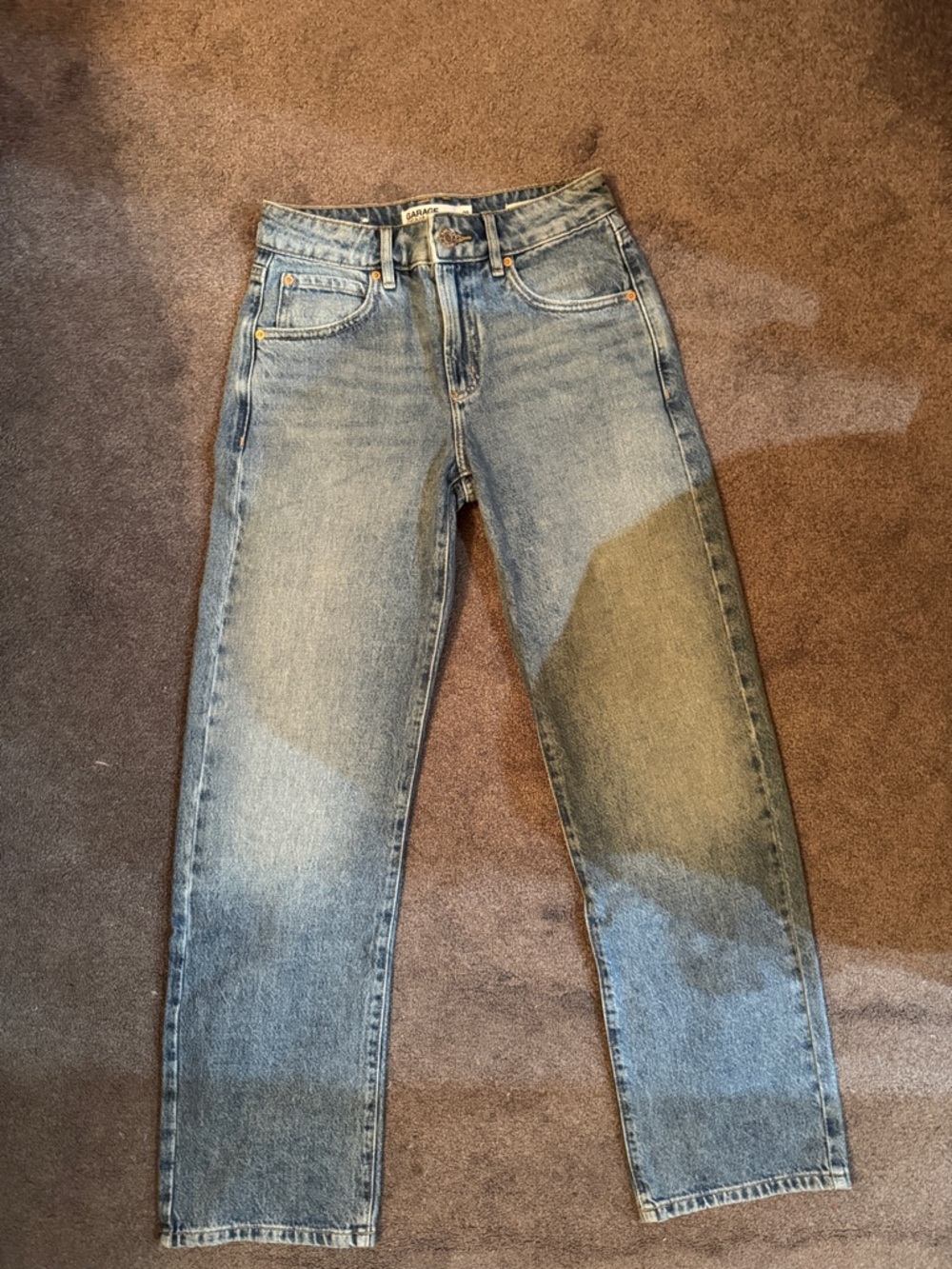 Garage Light Blue Straight Men’s Jeans